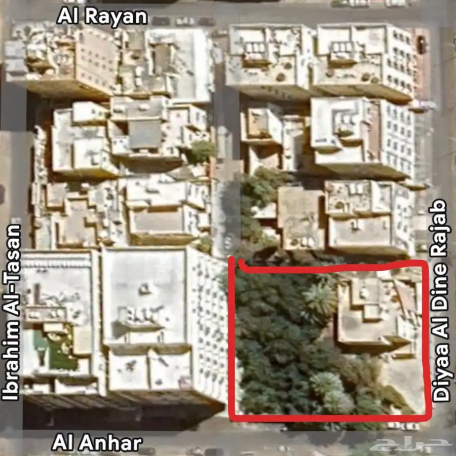 ارض سكنية للبيع حي مشرفة 2