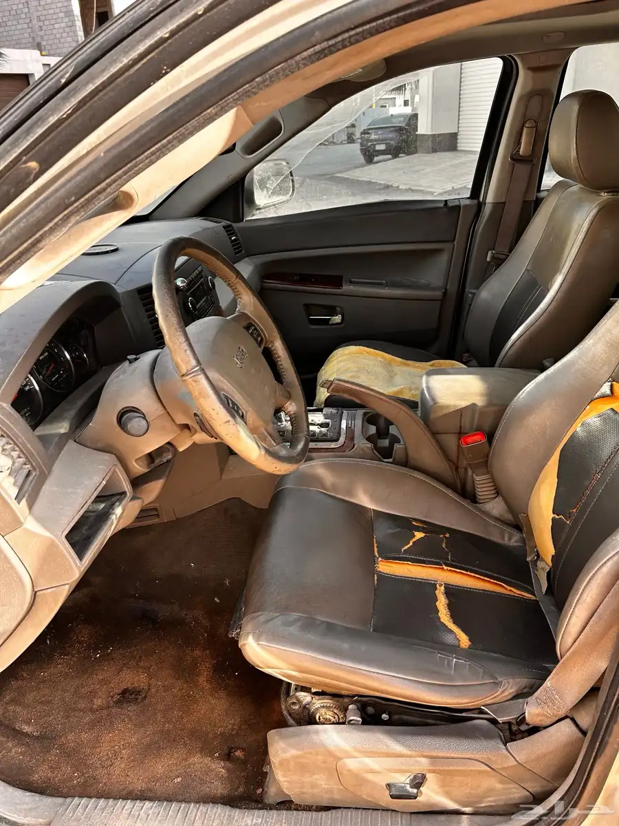 جراند شيروكي 2007 ثمانية سلندر 4.7 لتر ماشي 320 20