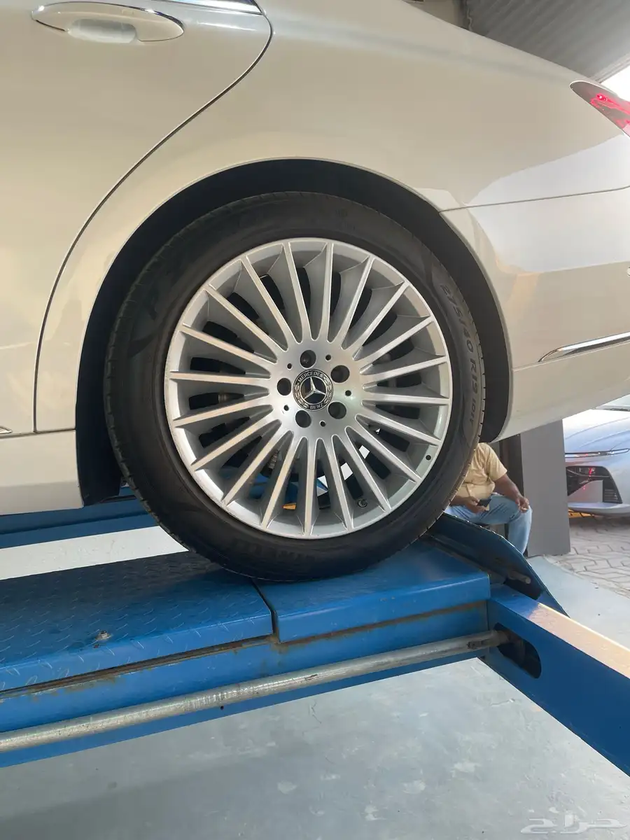 طقم كفرات وجنوط مرسيدس s450 2019 3