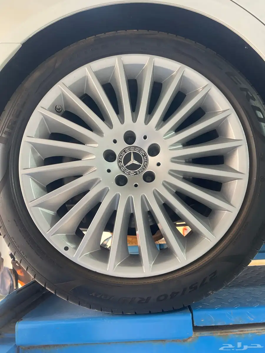 طقم كفرات وجنوط مرسيدس s450 2019 2