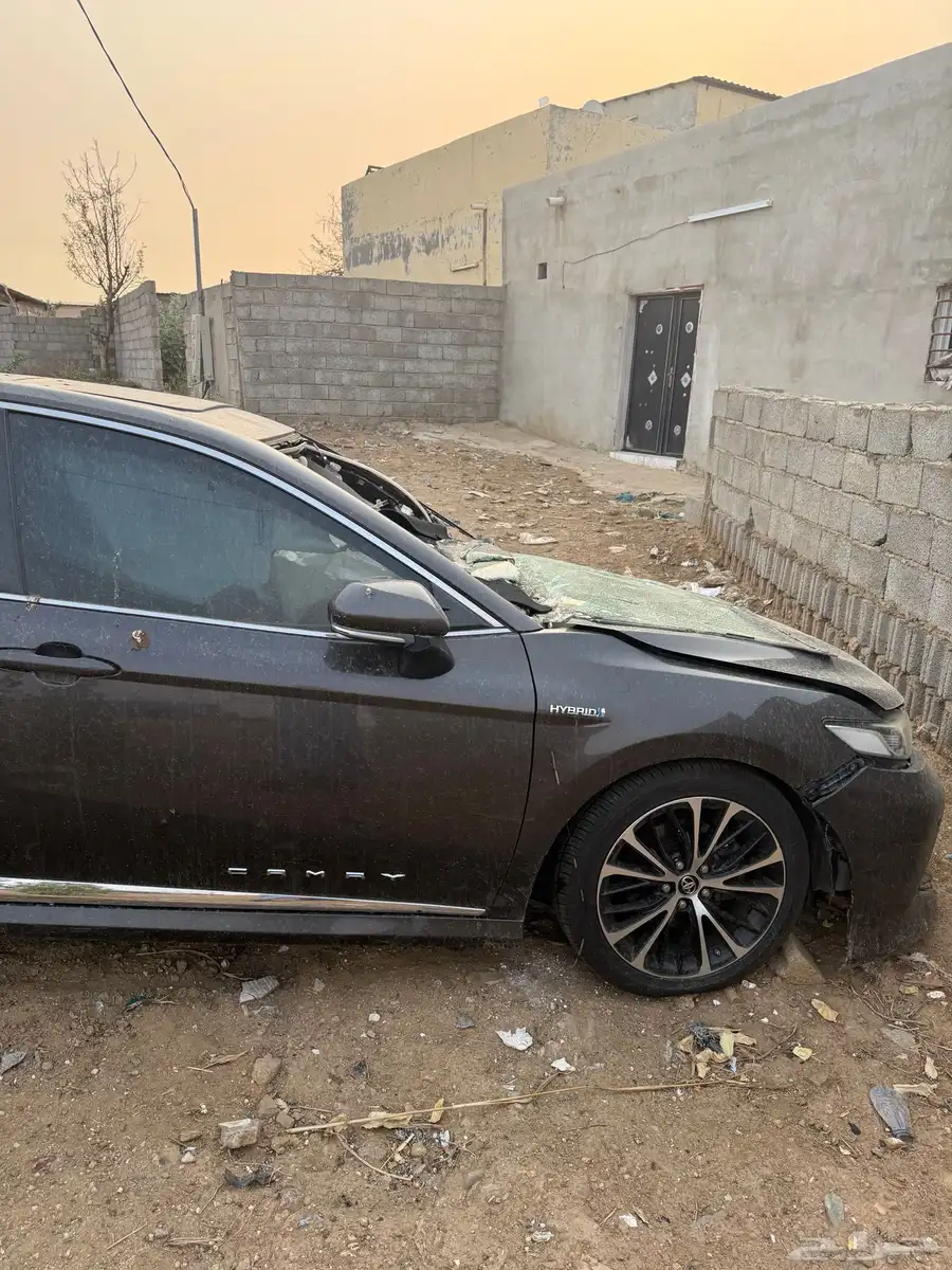 كامري 2019 GLE هايبرد مصدومه 6