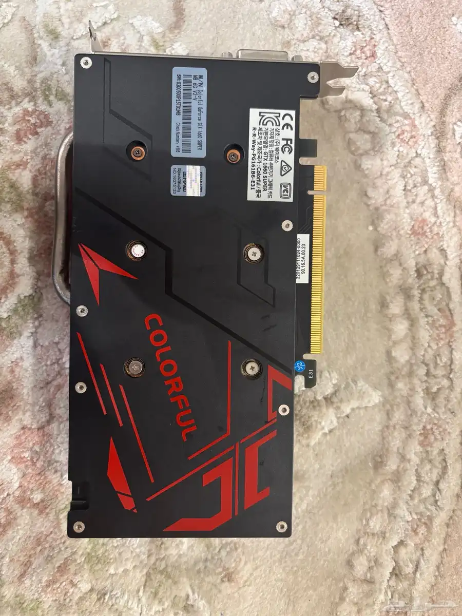 كرت GTX 1660 super 2