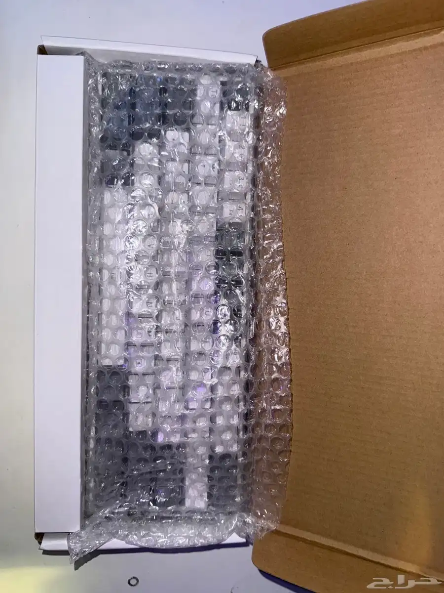 كيبورد ريدراقون 60  fizz 617 ابيض ورصاصي 2