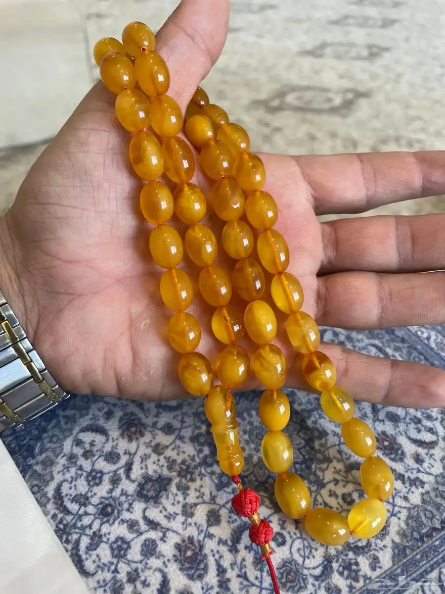 مسباح كهرمان منوصف ماخذ لون (تم البيع) 1