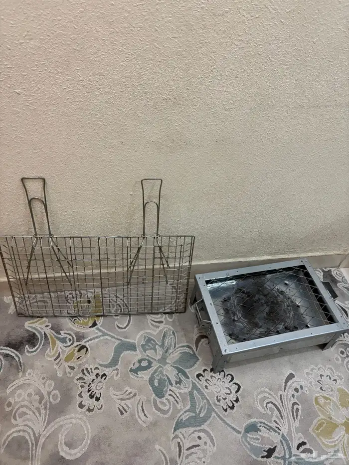 منقل شوي شبه جديد استعمال مره وحده فقط 1