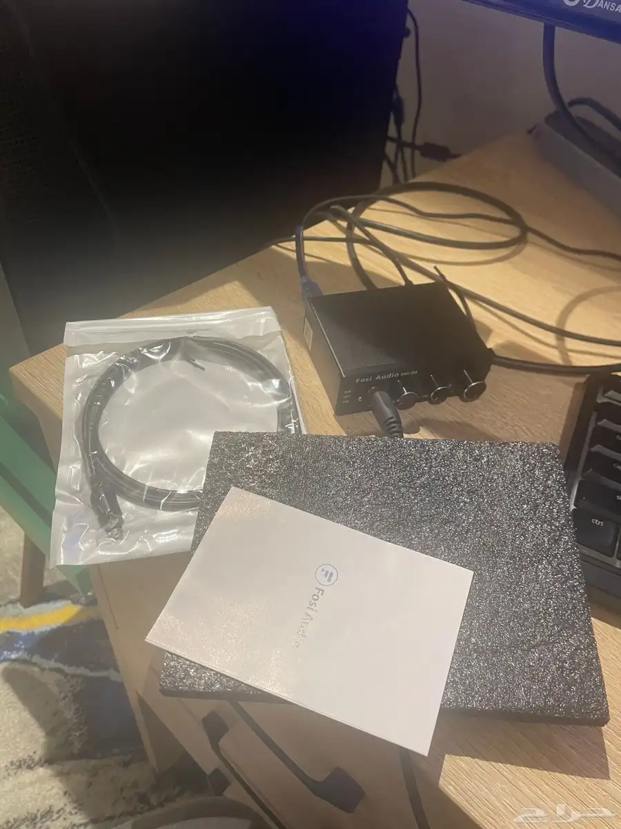 Fosi Audio DAC-Q4 - DAC يشغل الى 200ohmصوت مضخم 5