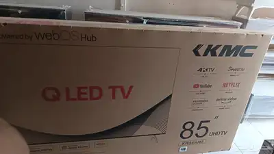 شاشات تلفزيون kmc سمارت QLED 4k اسعار جملة يوجد تابي تمارا 6