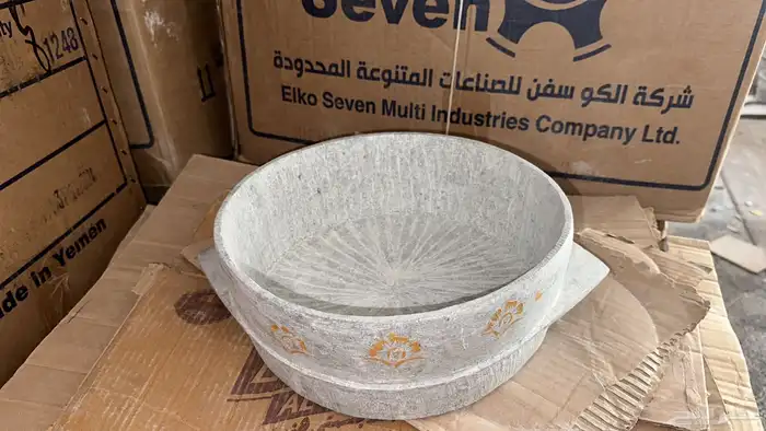 جميع انواع الحجر اليمني مغش مداهن موفاء يمني وجميع اغراض 8