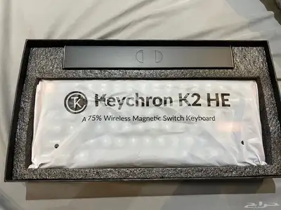 كيبورد كيكرون K2 HE اللاسلكي   keyboard keychron K2 HE 9