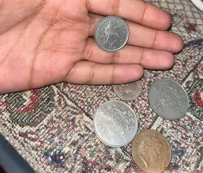 عملة 10 بنس 1992 البريطانية النادرة 0
