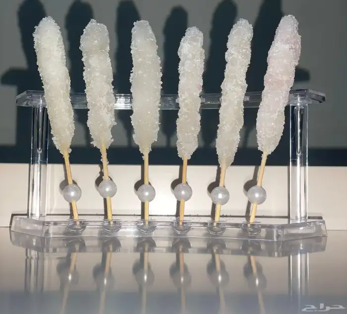 اعواد سكر لضيافه مميزه -اعواد سكر ساده وملونه وبنكهات 2