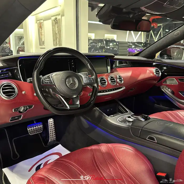 مرسيدس S63 Coupe موديل 2016 ماشي 39.538 كم 4
