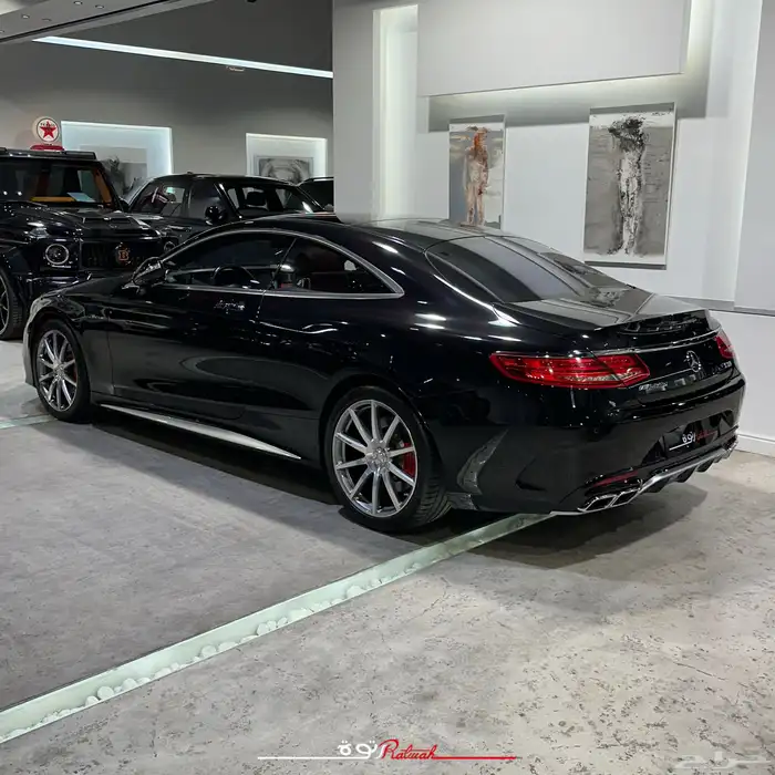 مرسيدس S63 Coupe موديل 2016 ماشي 39.538 كم 2