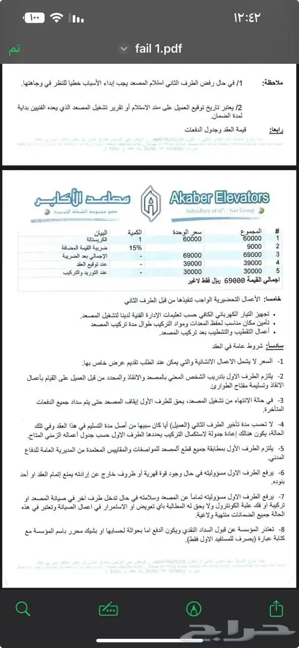 مصعد كهربائي شخص واحد 1