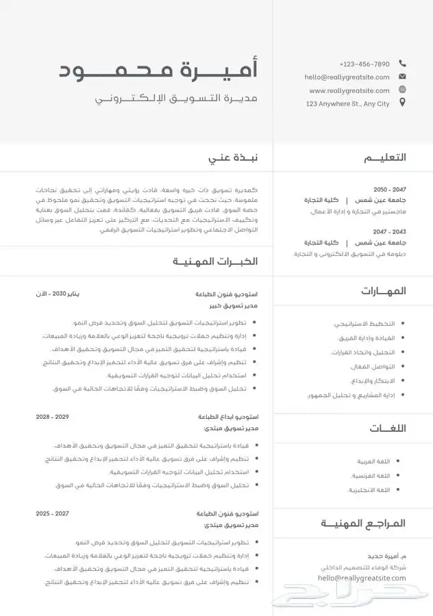 تصميم سيرة ذاتية _ ملصقات _ بطاقات العمل _ الشعارات 1
