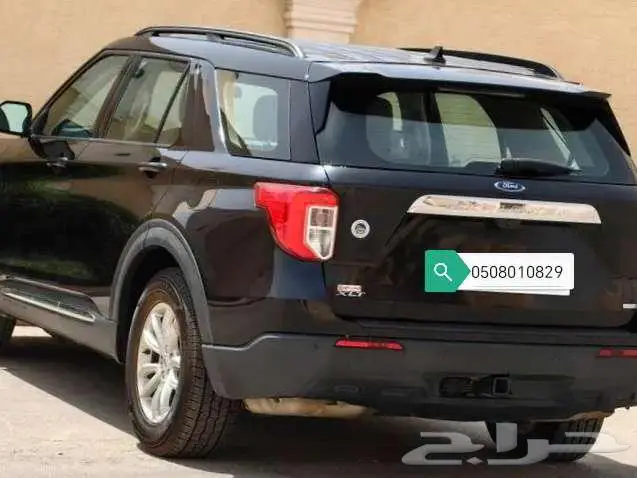 فورد اكسبلور XLT اسود 2021 14
