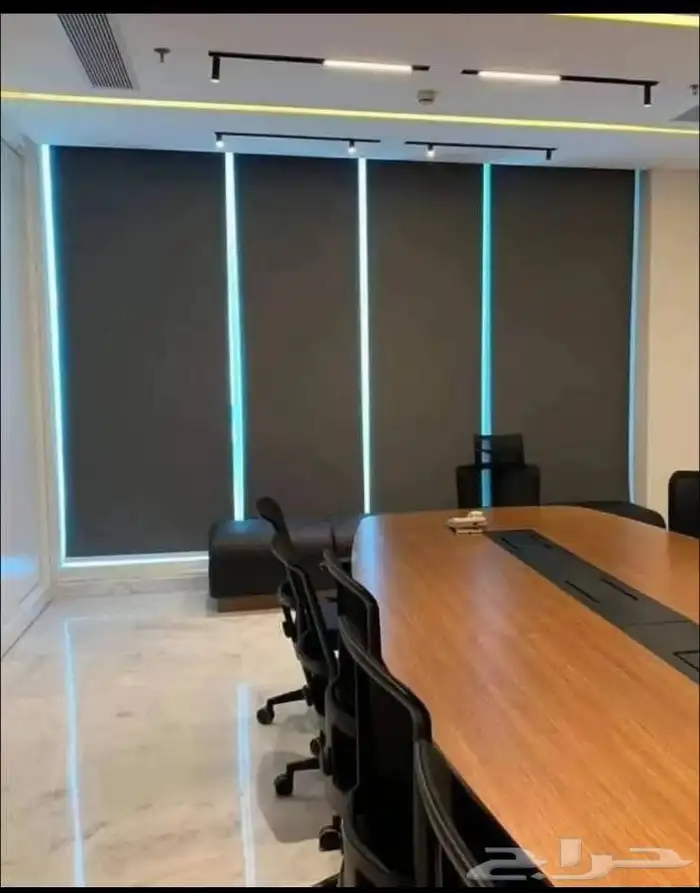 ستائر رول يدوي وكهربائي ستاير رول مع ضمان 2