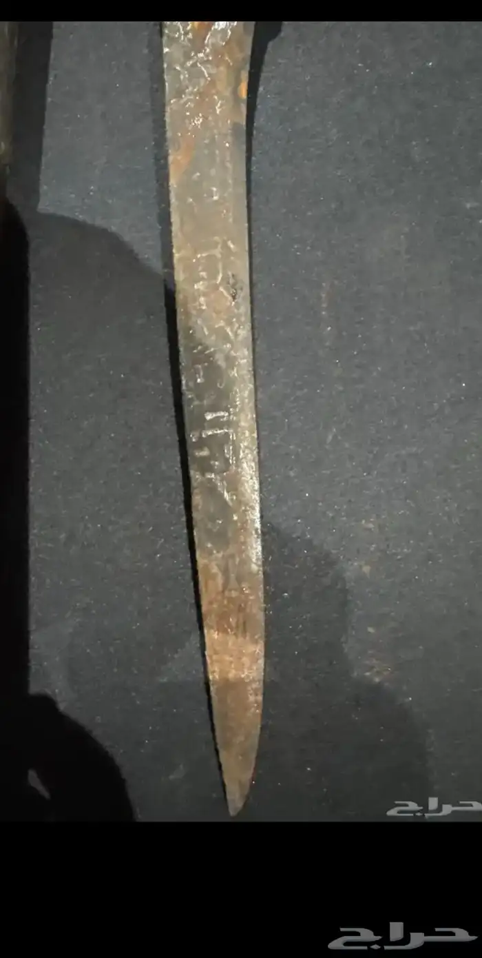 2 سكين تراثية يدوية بتصميم نادر ونقش عربي 7