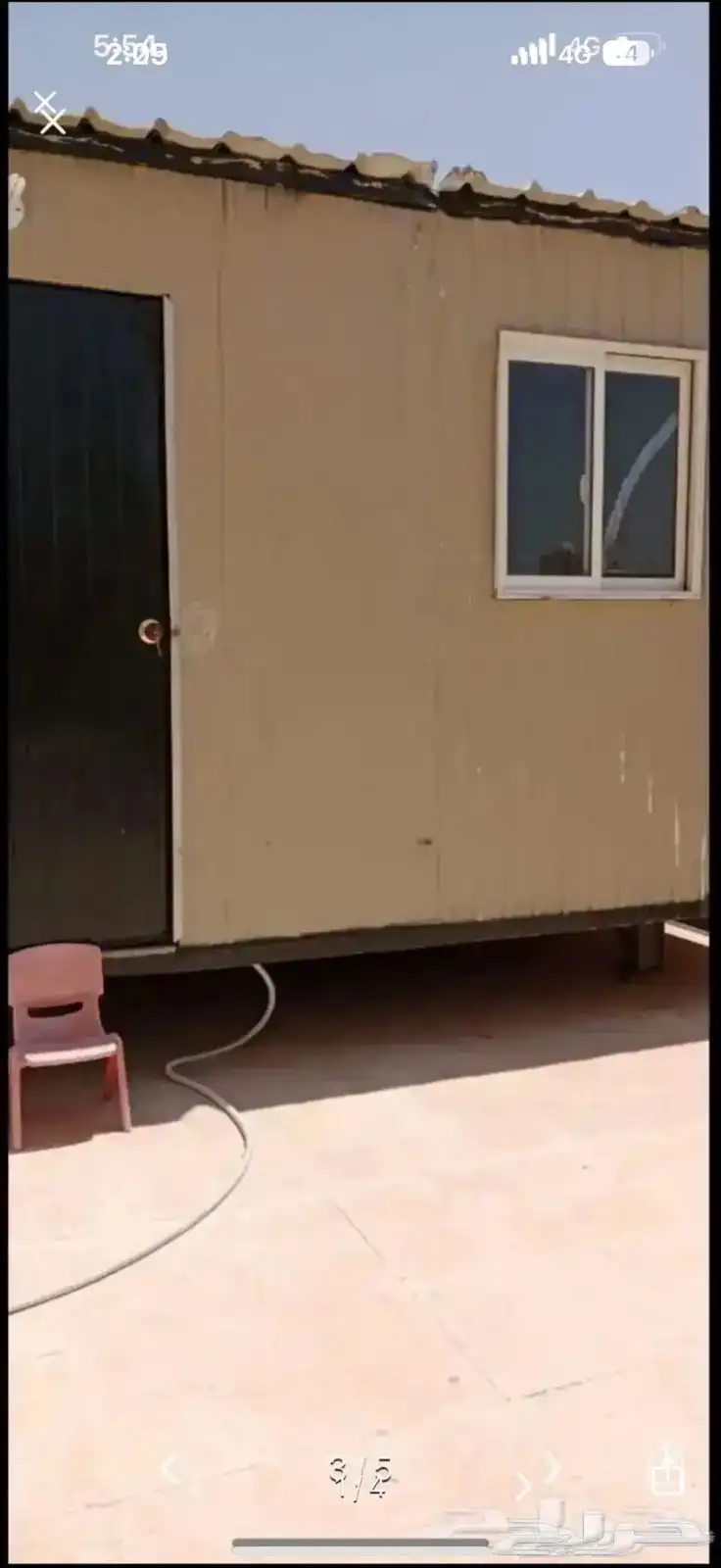بركس شبه جديد 4 4 م للبيع 0