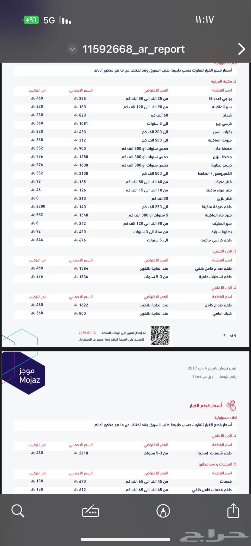 نيسان باترول 2017 بلاتنيوم v6 بدي محركات وكاله 19