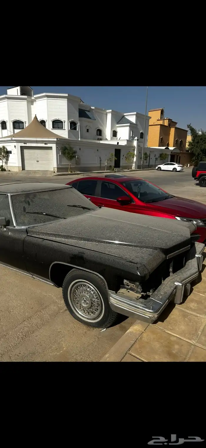 كاديلاك كلاسيك ديفيل كوبيه 1976 مشروع تجديد project car 6