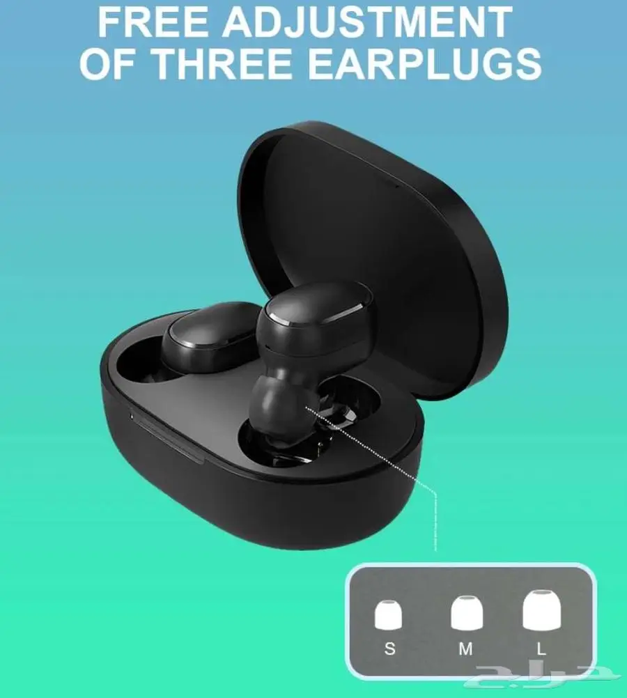 سماعات شاومي airdots أصلية اصدار صيني جديدة بدون كرتون 4