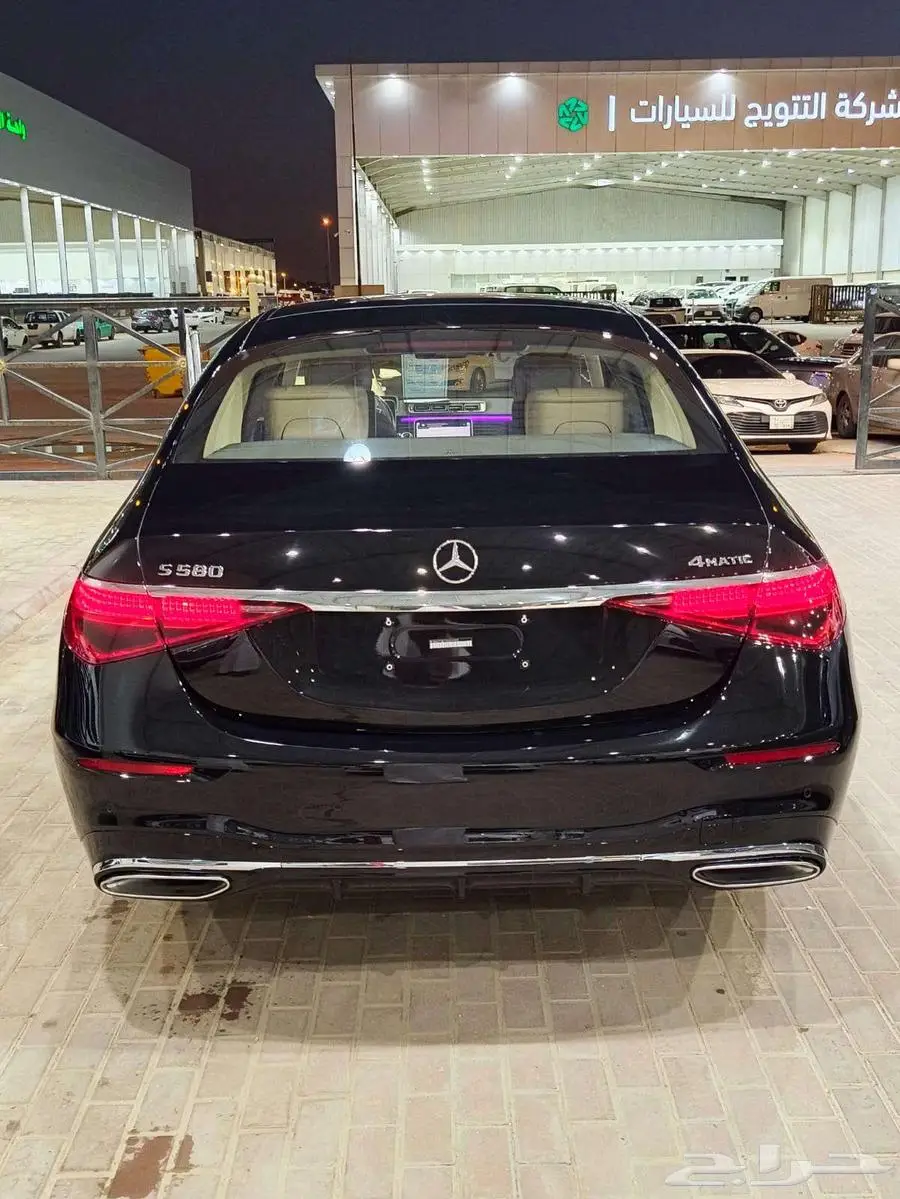 مرسيدس ( S580 ) 2025 خليجي بطاقة جمركية 1