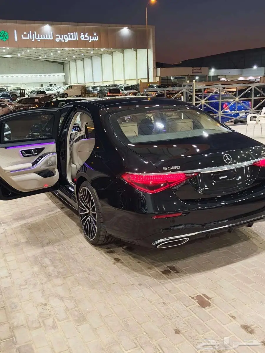 مرسيدس ( S580 ) 2025 خليجي بطاقة جمركية 2