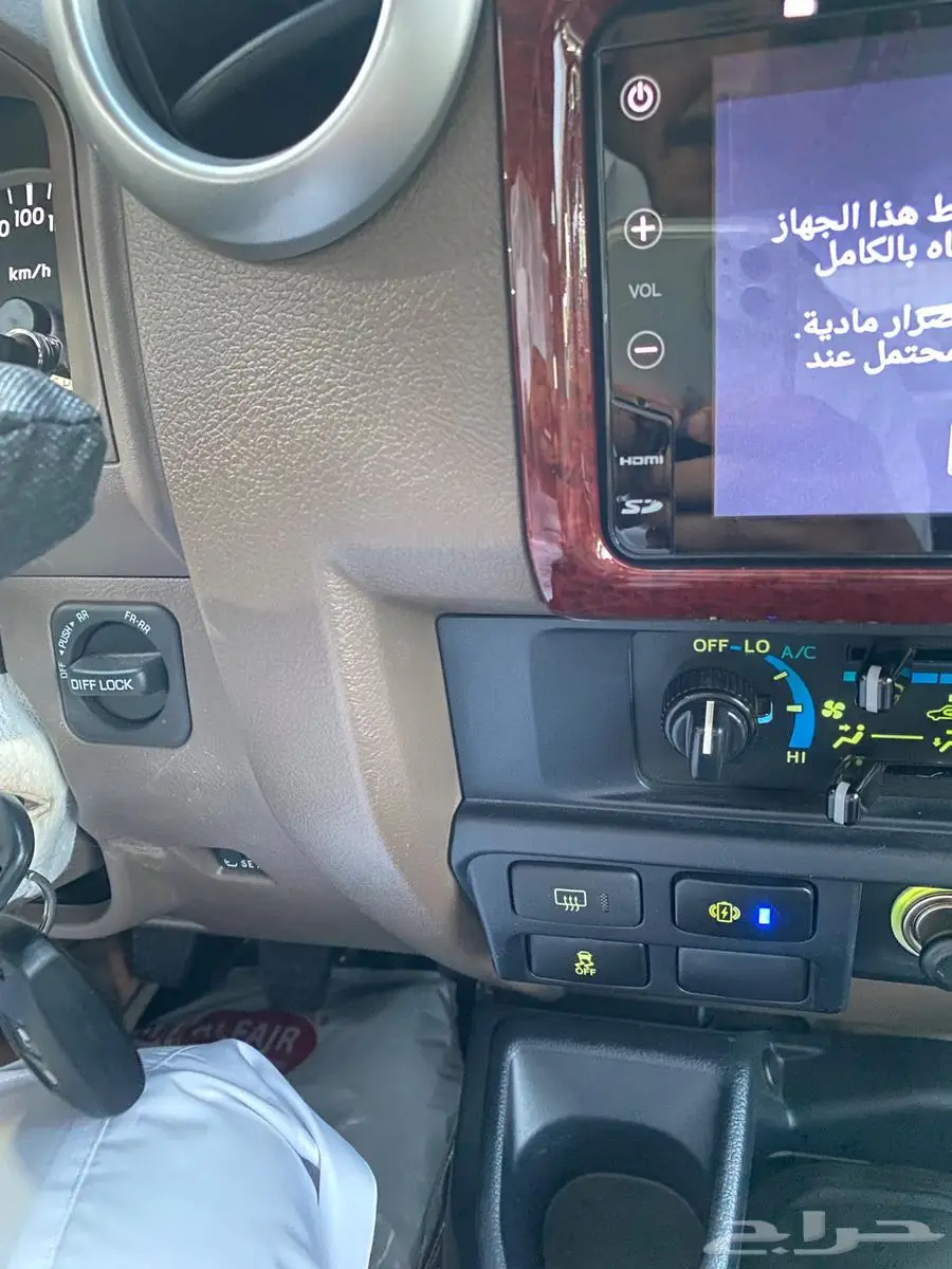 ربع رفرف ونش 2021 مخزن سعودي بيج عداد 18000 كم 7