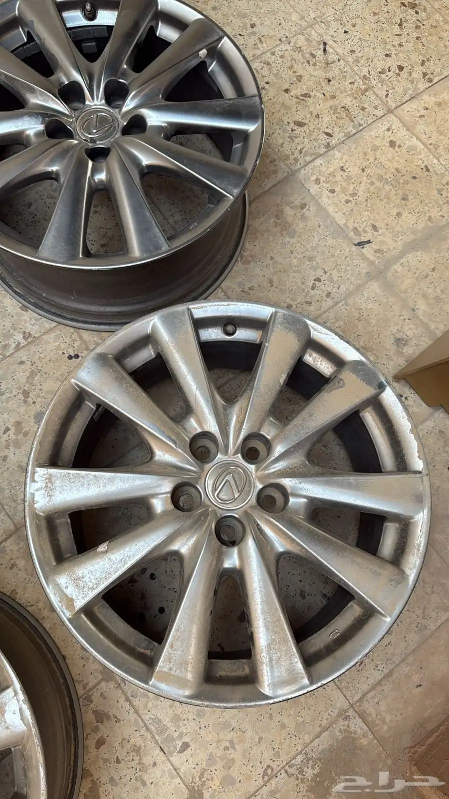 جنوط GS350 من 2012 الى 2015 اصلي وكاله 1