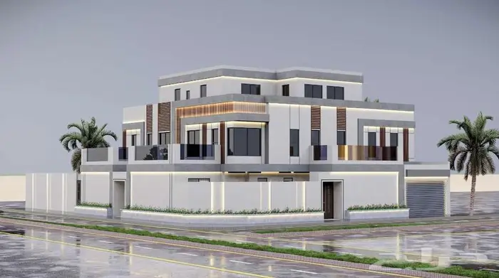تصميم واجهات ثري دي مودرن 0