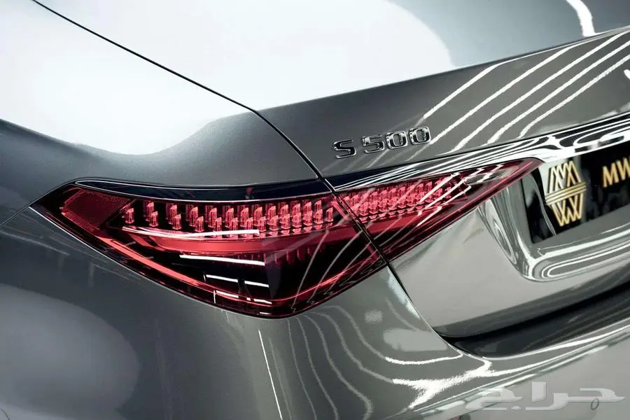 مرسيدس S 500 موديل 2025 أصفار خليجي رمادي فاتح أبيض 18