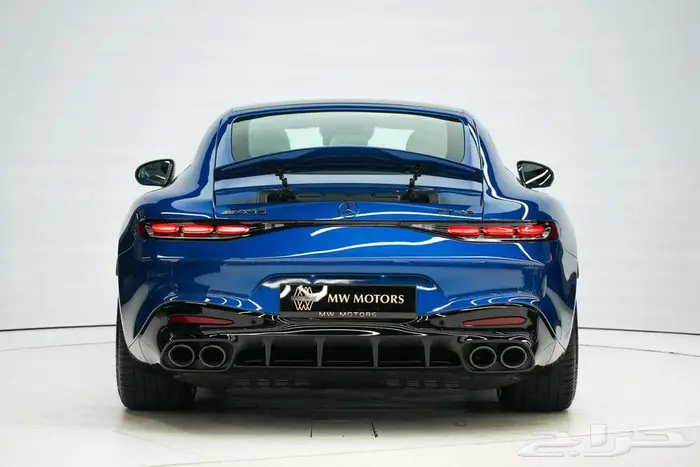 مرسيدس GT 43 AMG موديل 2025 أصفار خليجي أزرق أبيض كريستال 4