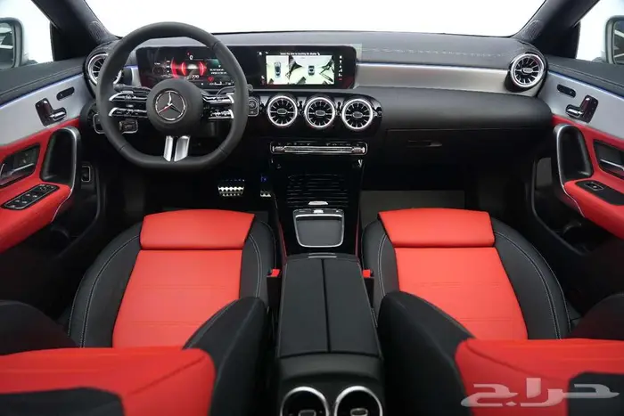 مرسيدس CLA 200 موديل 2026 أصفار خليجي أبيض أحمر 6