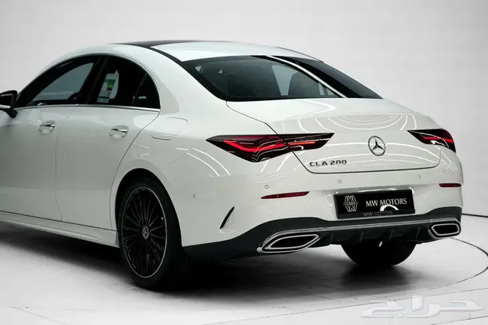 مرسيدس CLA 200 موديل 2026 أصفار خليجي أبيض أحمر 5