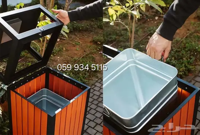 صناديق القمامة النفايات الحدائق تصاميم جديدة توريد فوري 3