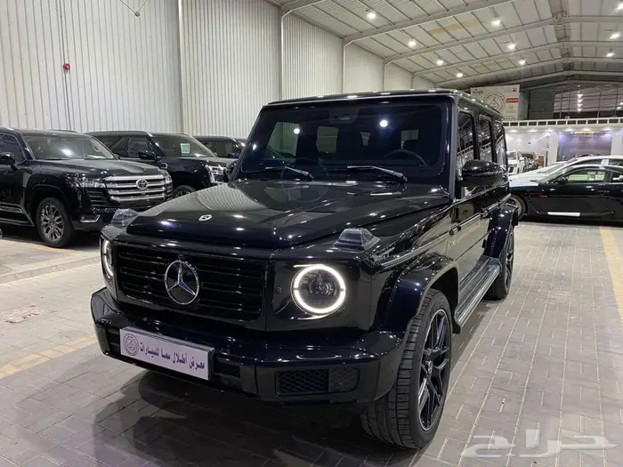 مرسيدس G500 موديل 2022 اسود ماشيه 46000كم 7