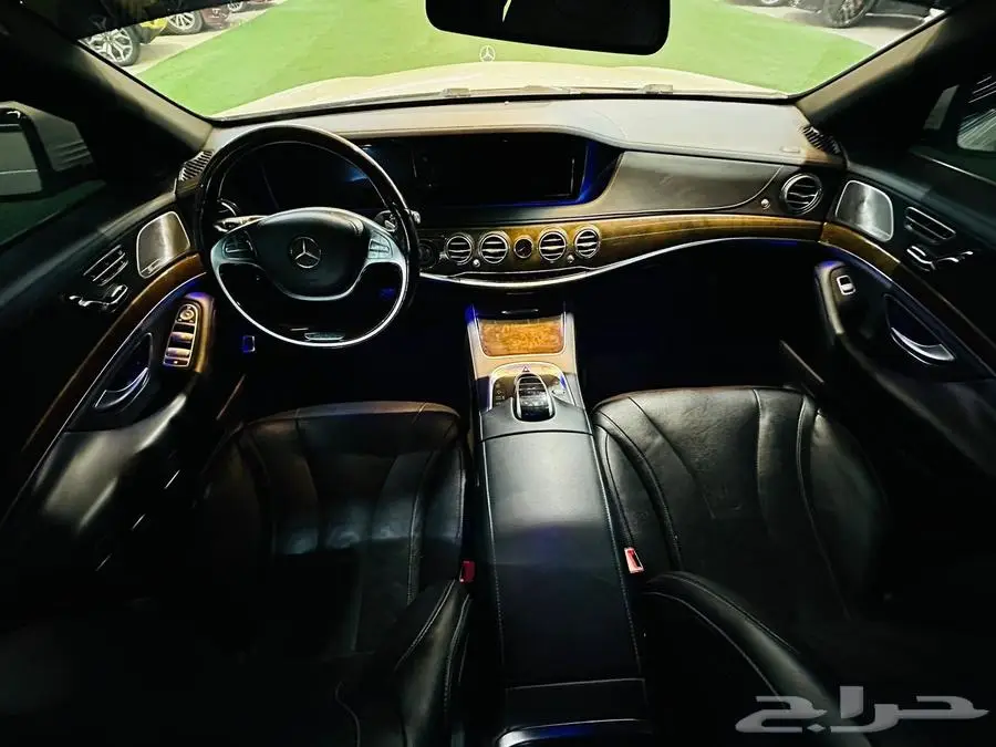 مرسيدس 550 S 2015 محدث من الخارج 2020 لوحات اماراتية 3