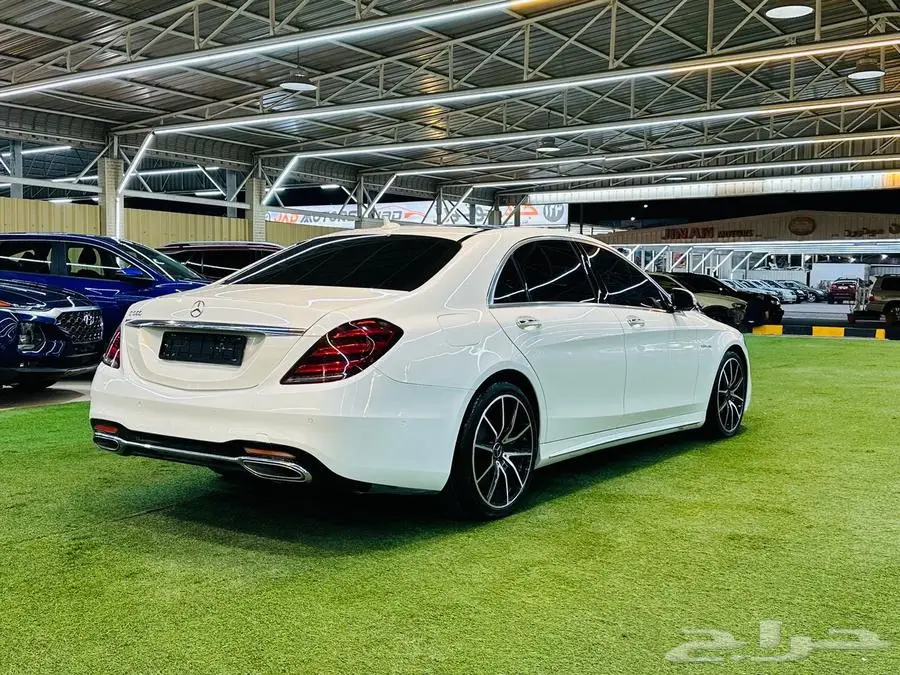 مرسيدس 550 S 2015 محدث من الخارج 2020 لوحات اماراتية 1