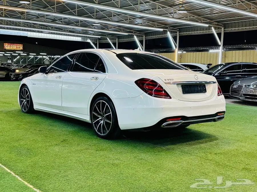 مرسيدس 550 S 2015 محدث من الخارج 2020 لوحات اماراتية 2