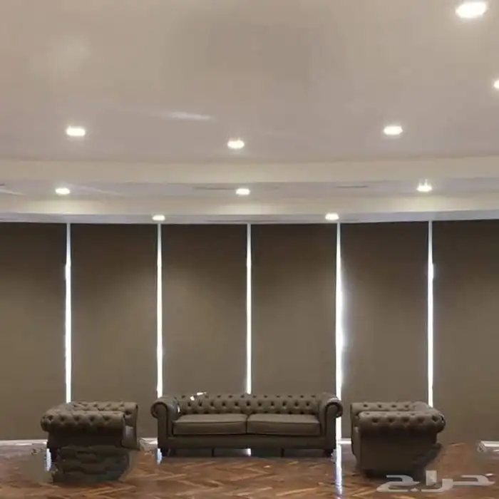 ستائر رول يدوي وكهربائي ستاير رول مع ضمان 1