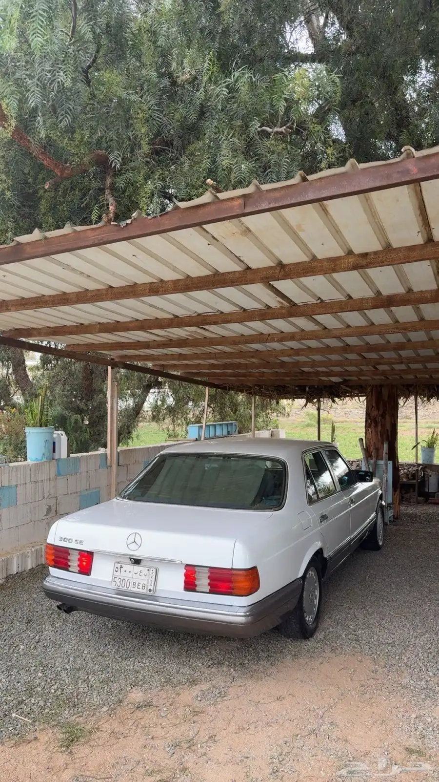 مرسدس بنز 300se مديل 1987 6