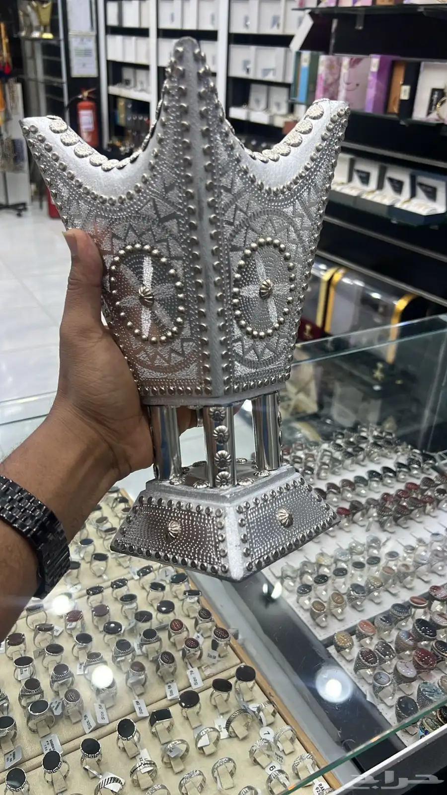 مباخر حايل متوفره في محايل عسير محل واحة العطور 0