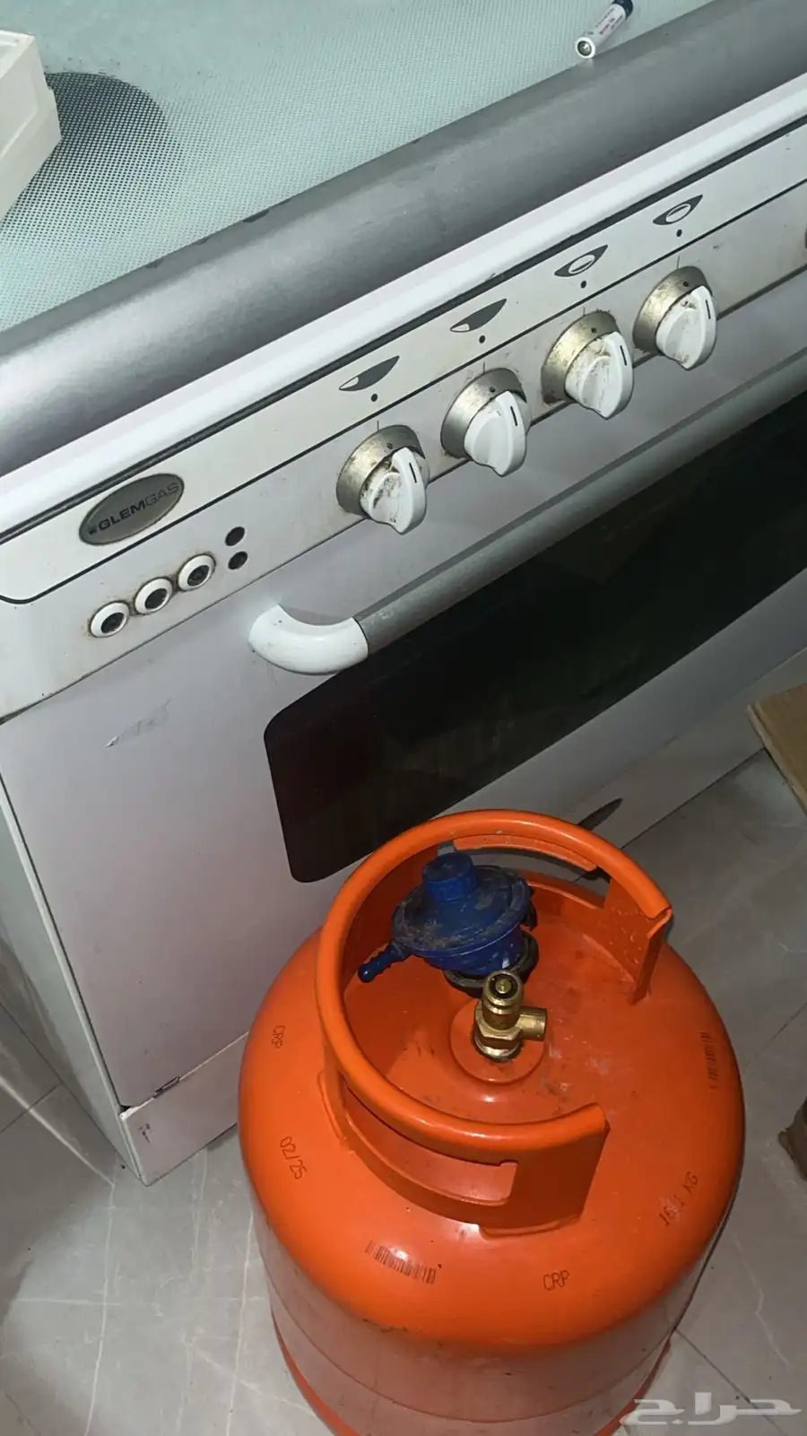 انبوبه غاز مع منظم 0