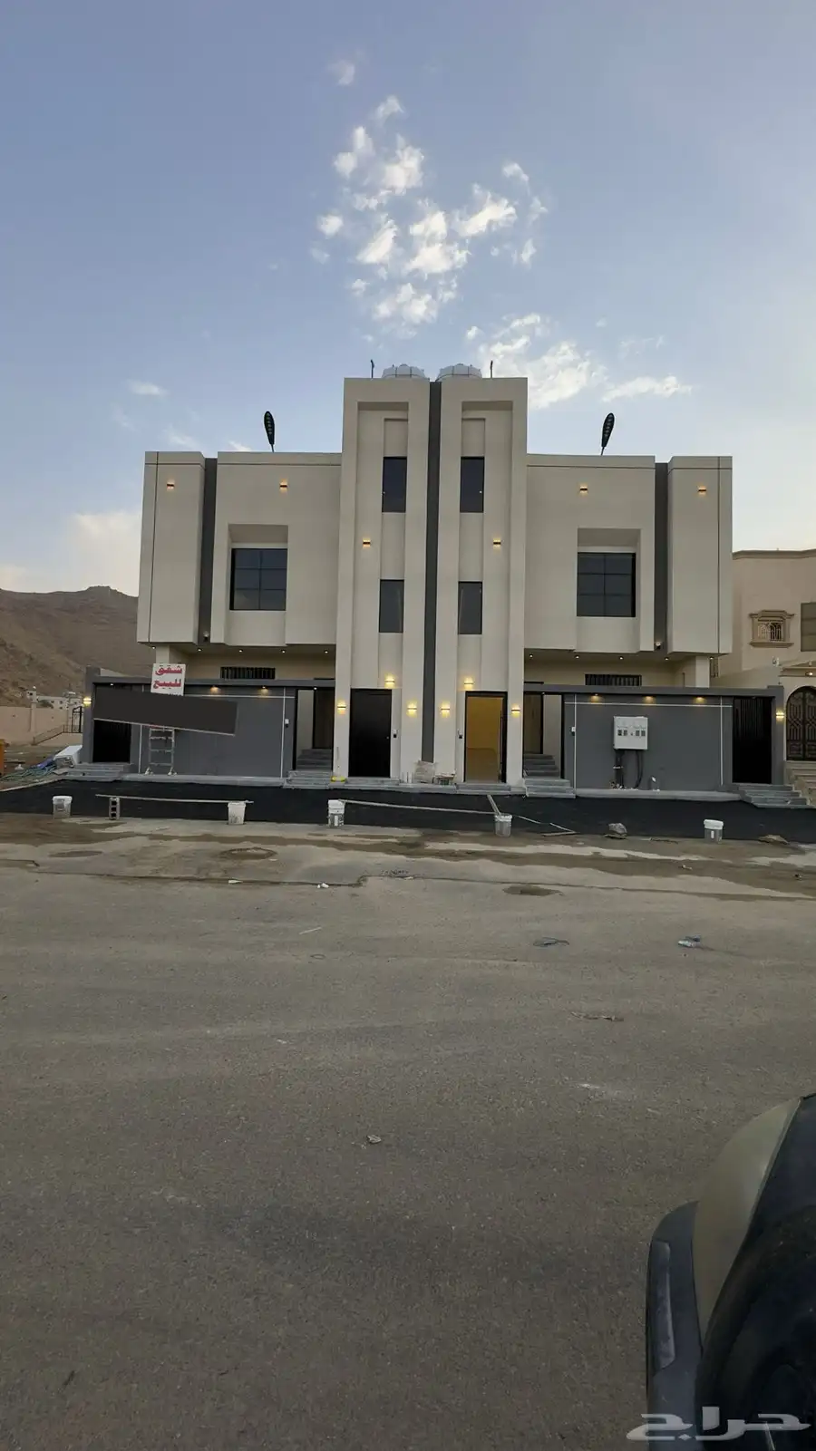 للبيع شقق ارضي احدرفيده المربع 0