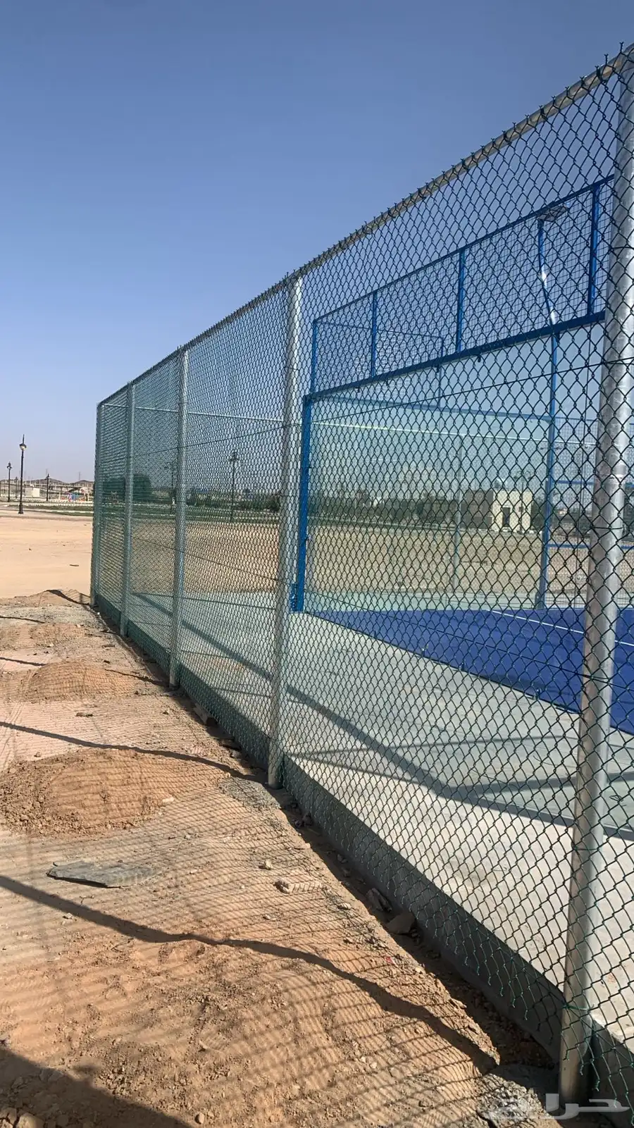 شبك معدني للملاعب الرياضيه والحدائق 20