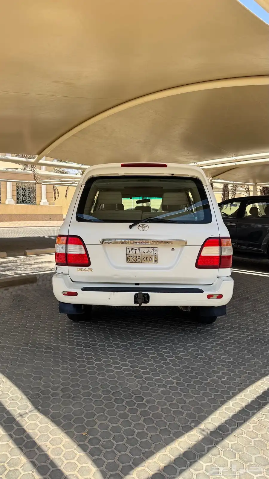 جيب لاندكروزر جكسار 2007 لوحة مميزه قفل 3