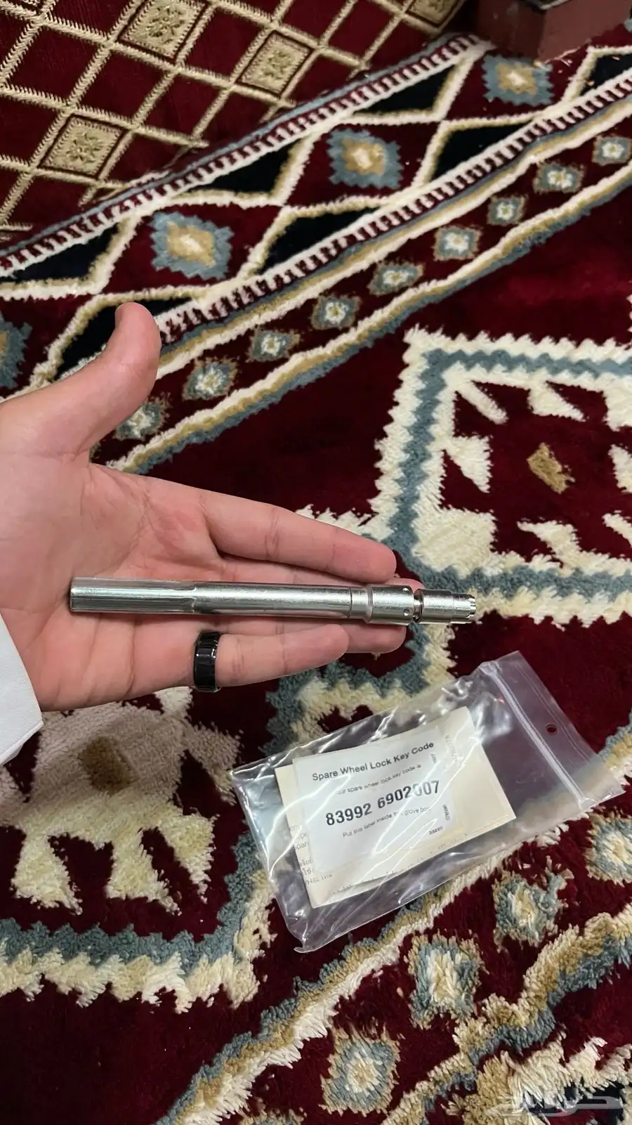 مفتاح قفل السبير وكالة تويوتا 1
