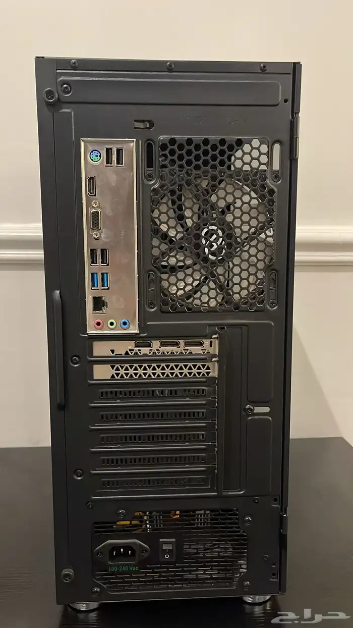 PC للبيع بكرت Rx580 2