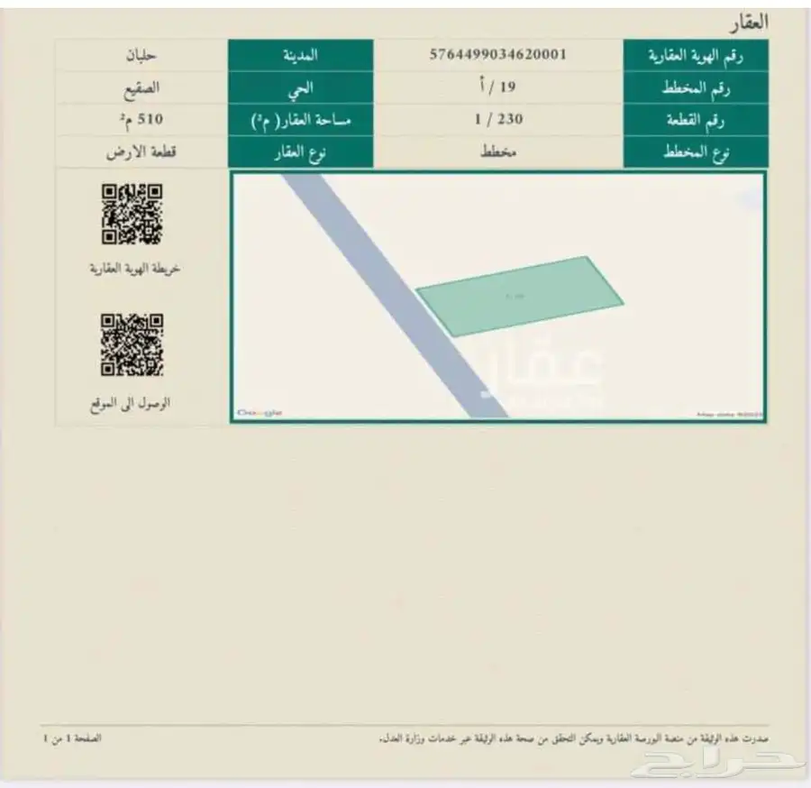 ارض تجاريه قريب طريق مكه المكرمه الرياض 55 صافي 0